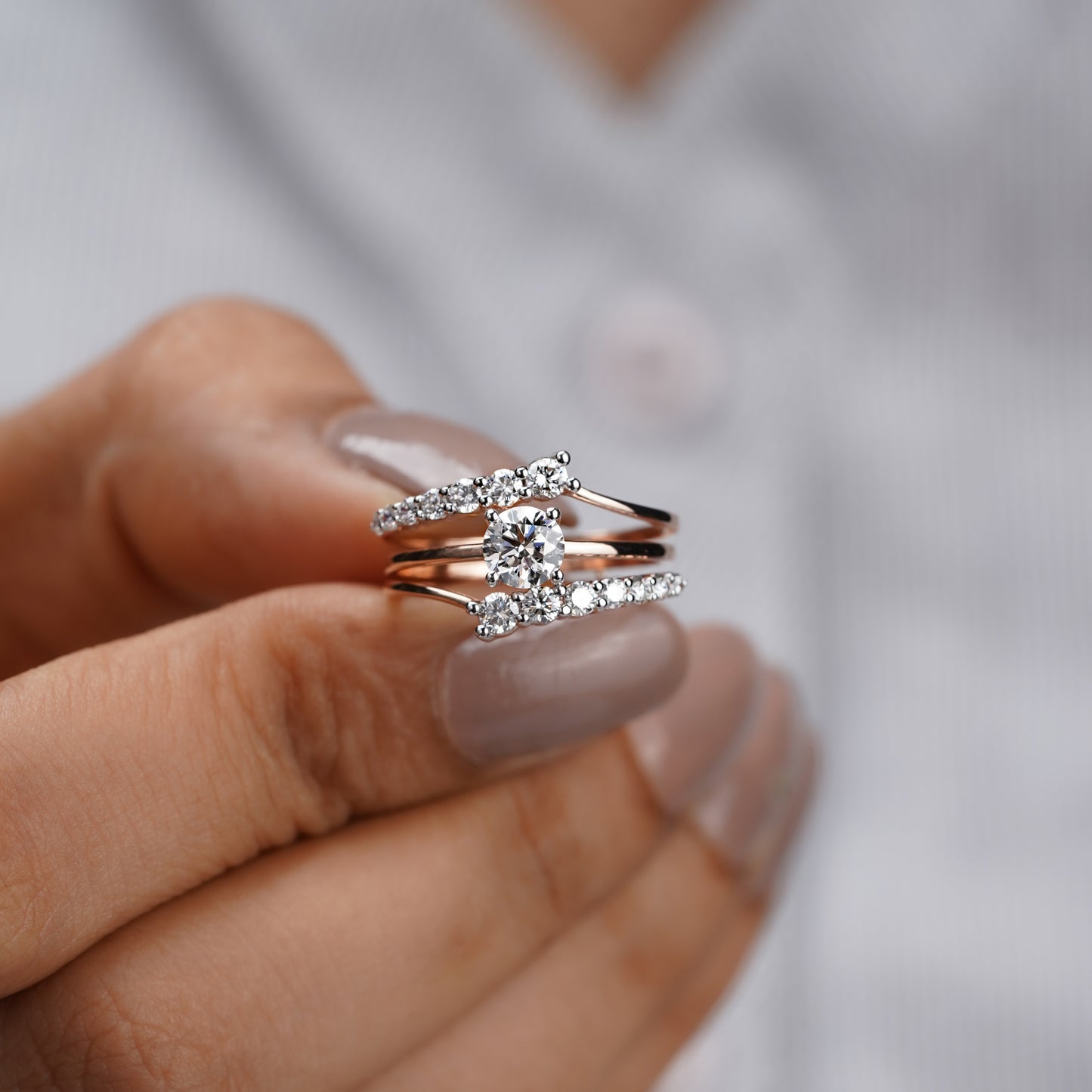 Women Engagement Anniversary Ring