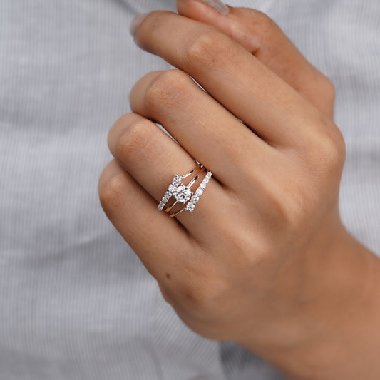 Women Engagement Anniversary Ring