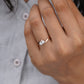 Moissanite Bypass Ring