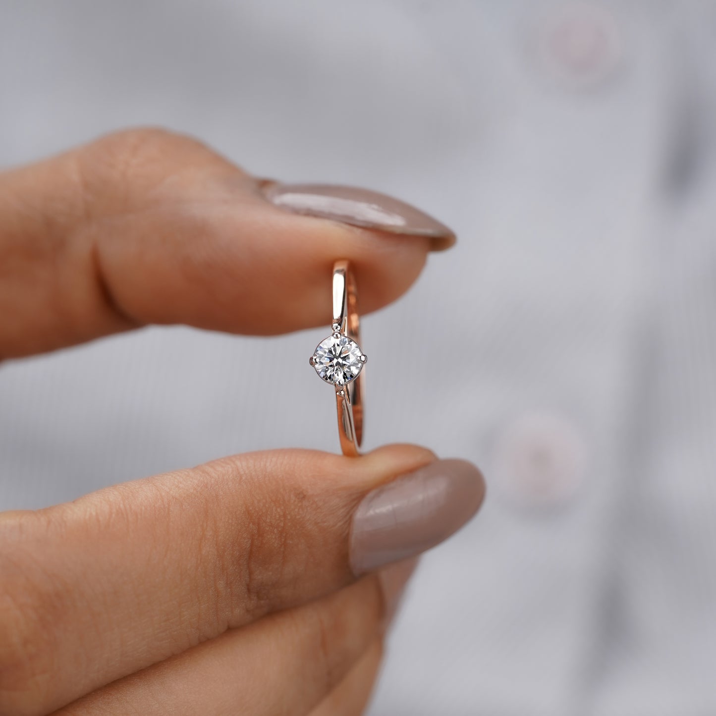 Solitaire Engagement Ring