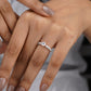 Moissanite Diamond Solitaire Ring