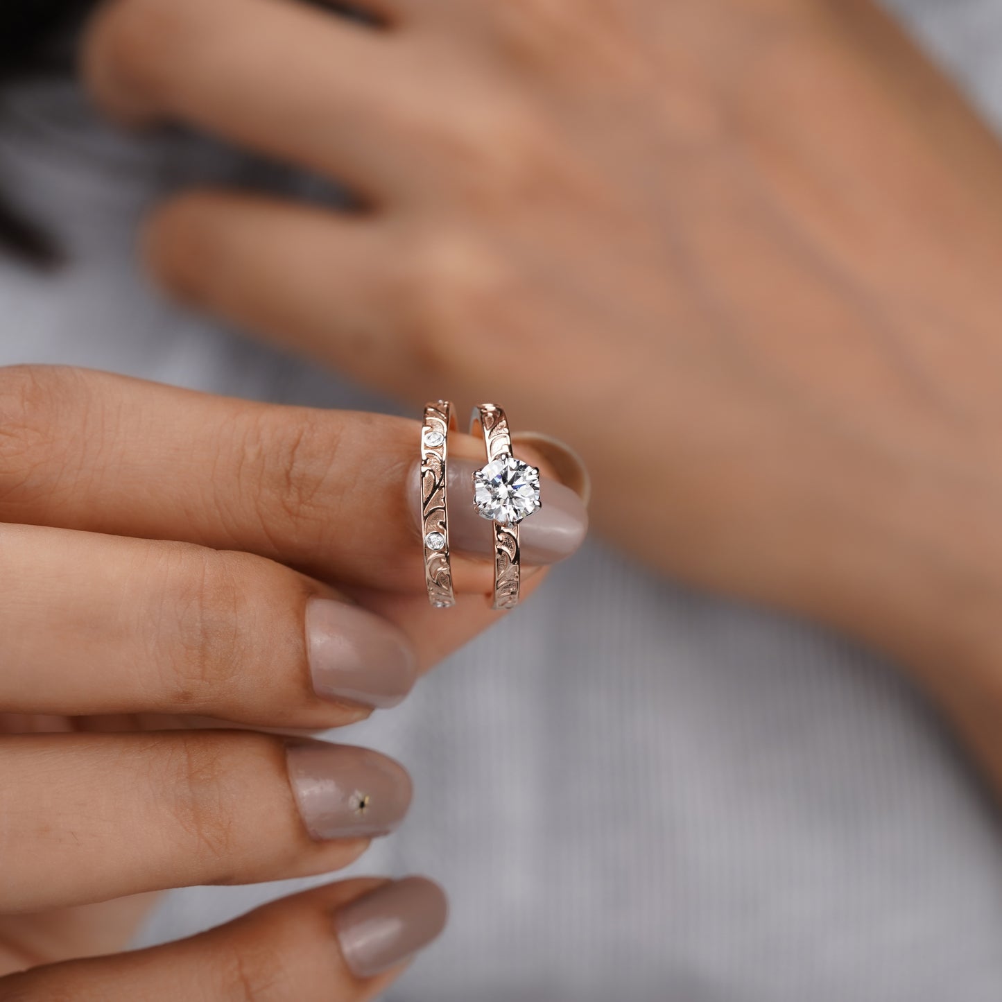 Diamond Bridal Ring Set