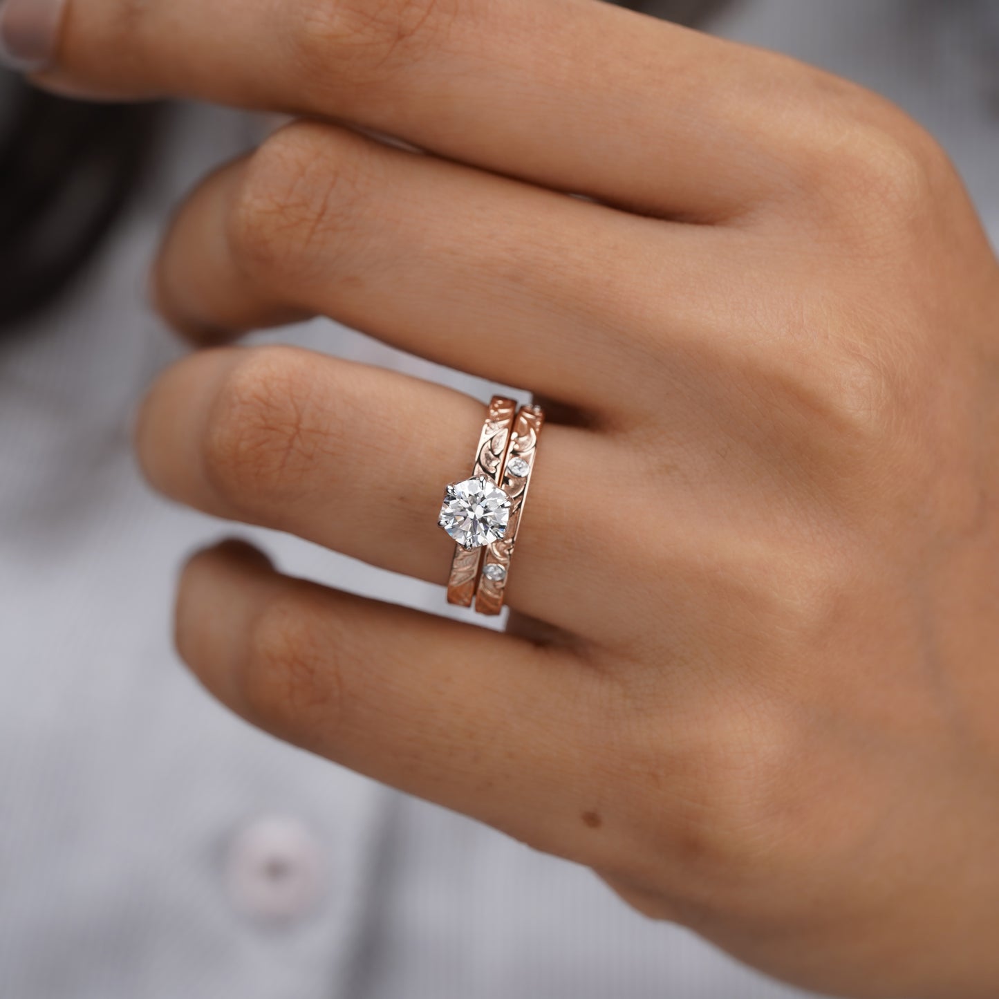 Diamond Bridal Ring Set