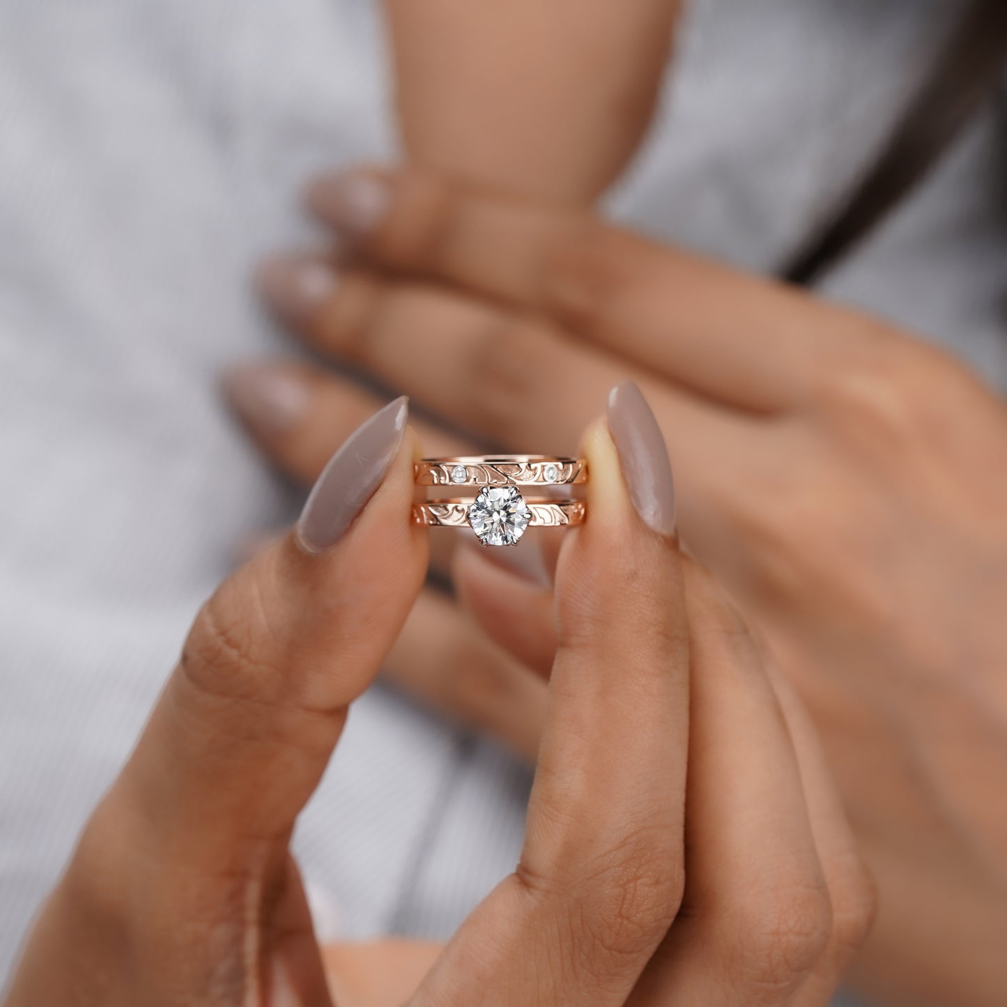 Diamond Bridal Ring Set