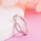 Silver Infinity Heart Ring