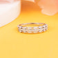 Eternity Band Ring 925 Sterling Silver Wedding Stack Ring