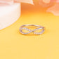 Silver Infinity Heart Ring