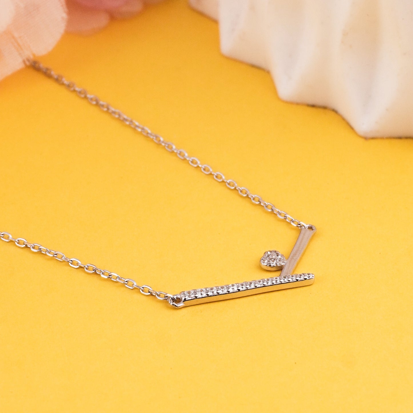 Silver Women Pendant Chain