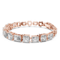 Tennis Bracelet-Square-Cut Stones