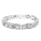 Tennis Bracelet-Square-Cut Stones