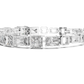 Tennis Bracelet-Square-Cut Stones