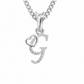 G Initial Alphabet Diamond Pendant - Diamond Jewellery