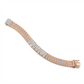 Best Rose Gold Men Bracelet with American Diamonds - Elegant Design