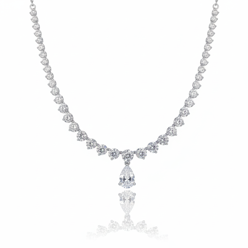 925 sterling silver necklace set