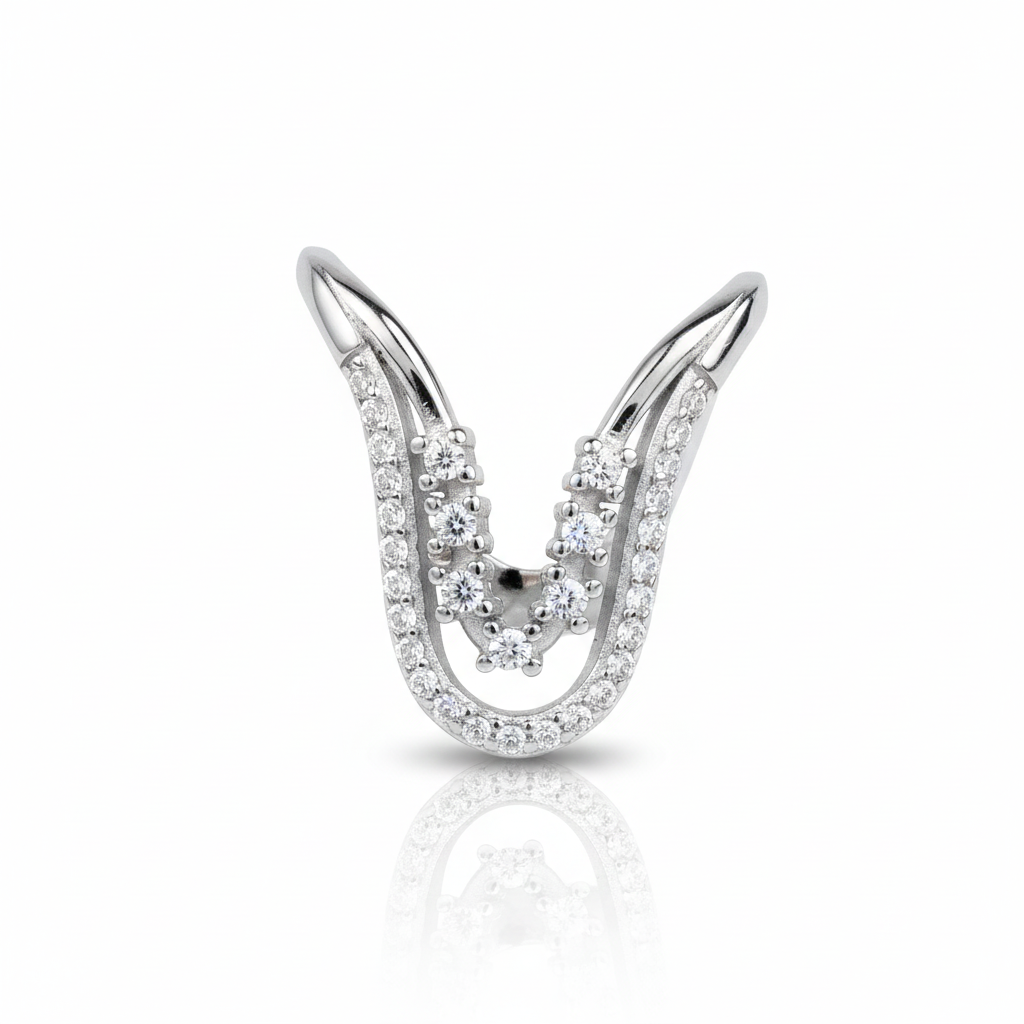 925 Silver Rekha Vanki Ring