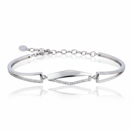 Silver Bracelet - Luxury Gift for Women