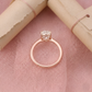 Stunning Lab-Grown Diamond Solitaire Engagement Ring