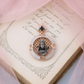 Lord Shiva Men Pendant with American Diamonds – Round Rose Gold Designer Spiritual Jewelry