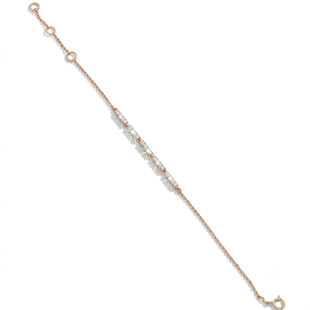 Elegant Lab Grown Diamond Bracelet