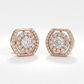 Elegant Circular Lab-Grown Diamond Earrings – Sustainable Luxury for Every Occasion