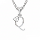 Q Initial Alphabet Diamond Pendant - Diamond Jewellery