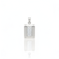 Modern Gold Men Rectangle Pendant with American Diamonds – Sleek & Stylish