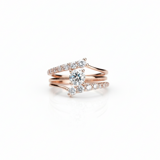 Women Engagement Anniversary Ring