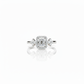 Elegant Moissanite Diamond Ring