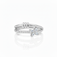 925 Sterling Silver Floral Ring