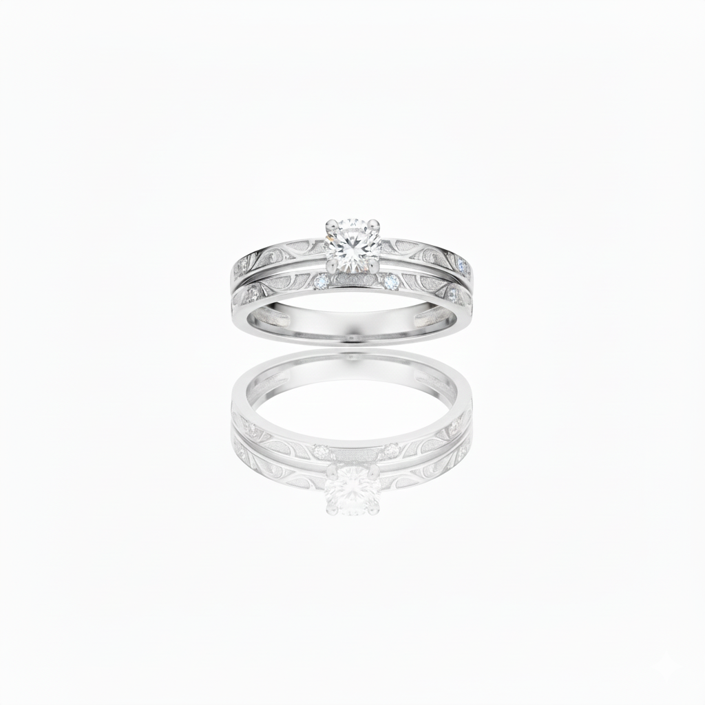 Diamond Bridal Ring Set
