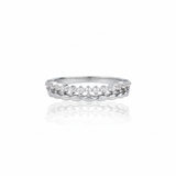 Wedding Band Ring 925 Sterling Silver