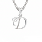 D Initial Alphabet Diamond Pendant - Diamond Jewellery