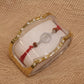 Premium Silver Rakhi with Rudraksha - Elegant Brother’s Gift