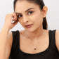Elegant 925 Sterling Silver Gradient Heart Pendant Necklace for Women