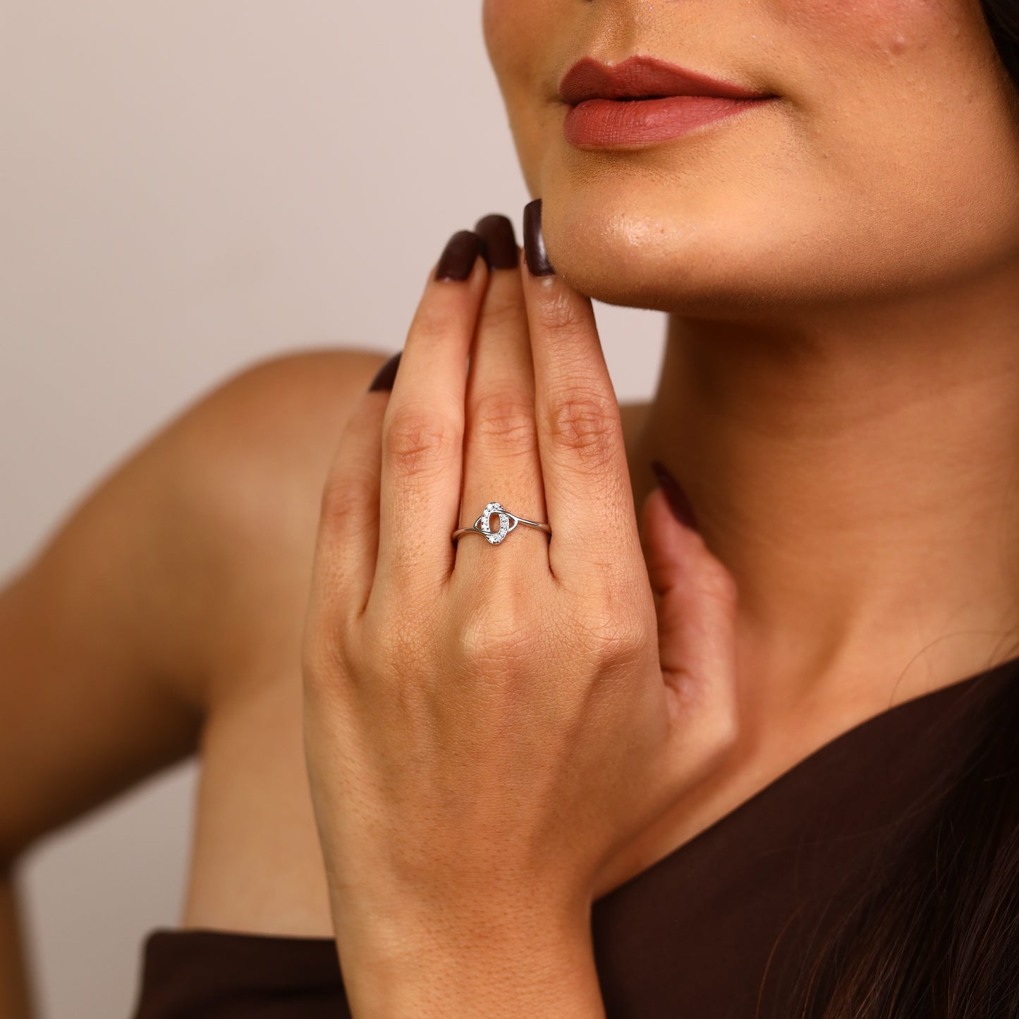 Elegant Women Wedding Promise Ring