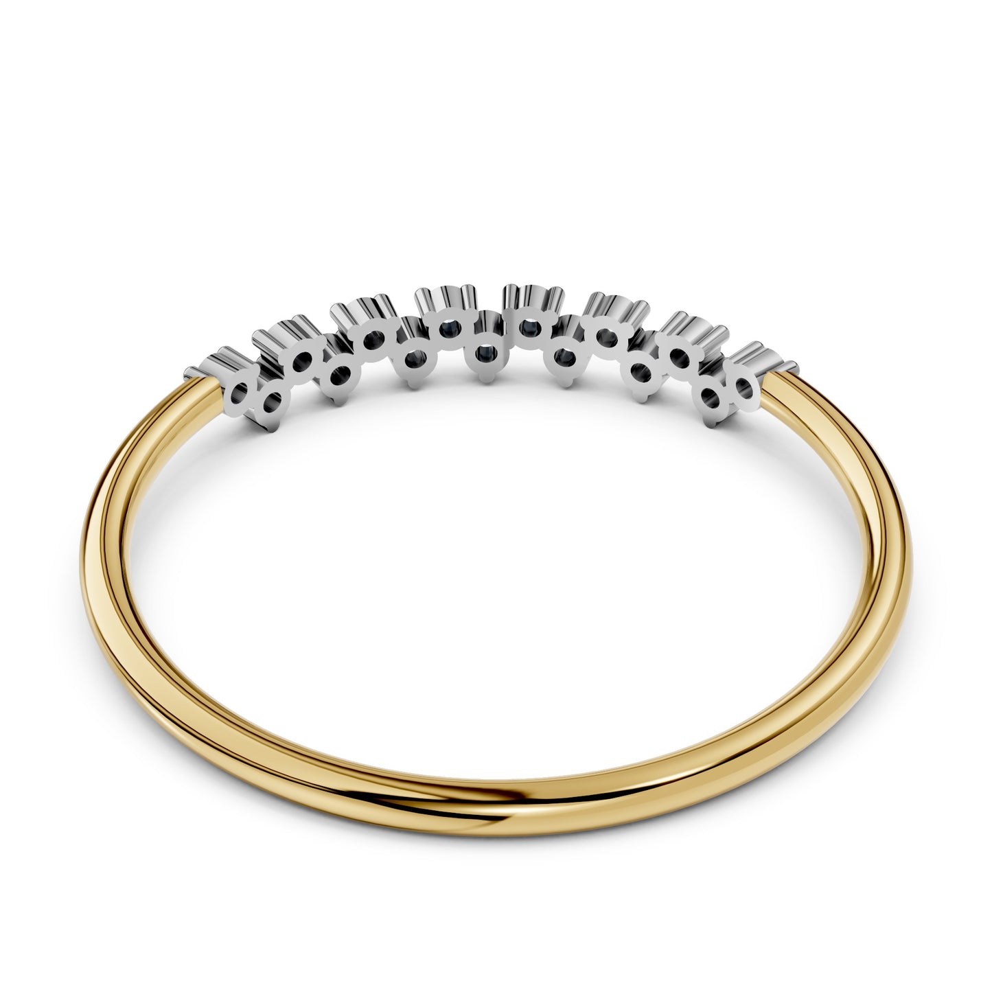 BIS Hallmarked 14KT Solid Gold Moissanite Ring
