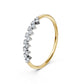 BIS Hallmarked 14KT Solid Gold Moissanite Ring