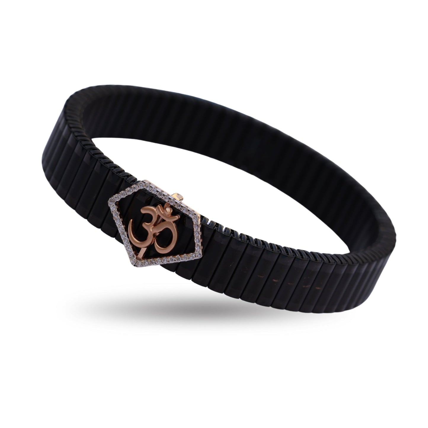 Stylish Men Bracelet with Lab Grown Diamonds