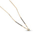 Gold Mangalsutra with American Diamond Pendant