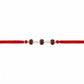 Premium Silver Rudraksha Rakhi