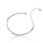 925 Sterling Silver Bracelet for Women American Diamond Adjustable Tennis Link Gift