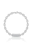 925 Sterling Silver Bracelet for Women American Diamond CZ Link Chain Gift Boxed