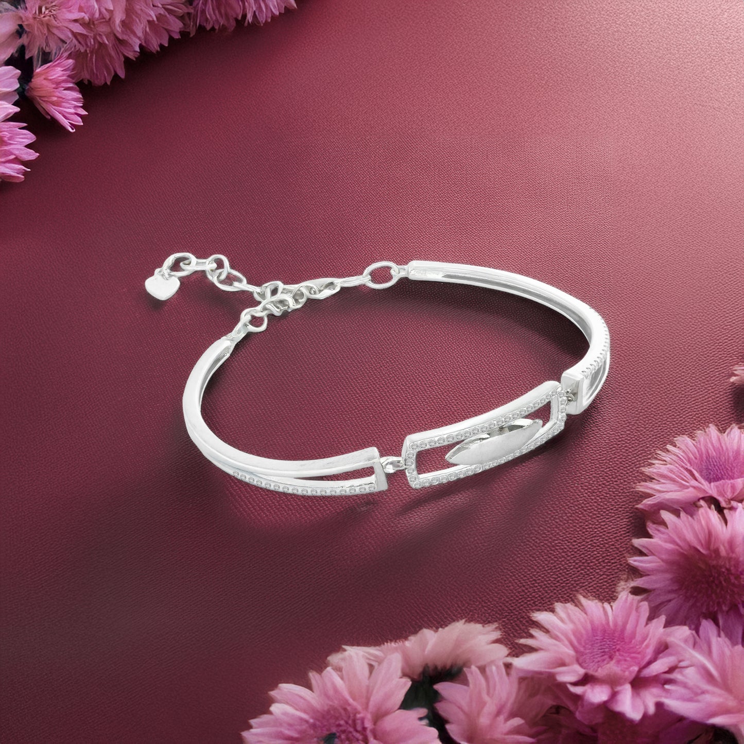 Moissanite Diamond Bracelet – 925 Sterling Silver