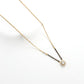 Gold Mangalsutra with Sparkling American Diamond Pendant
