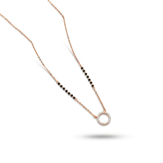 Stylish Mangalsutra with Lab-Grown Diamond