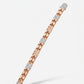 Rose Gold Diamond Om Bracelet – Spiritual & Elegant Jewelry