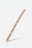 Rose Gold Diamond Om Bracelet – Spiritual & Elegant Jewelry