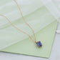 Elegant Chain with Rectangular Pendant