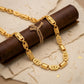 22KT 916 Yellow Gold Chain Necklace – Elegant Traditional Design – Authentic