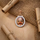 Traditional Gold-Toned Hanumanji Pendant with American Diamond